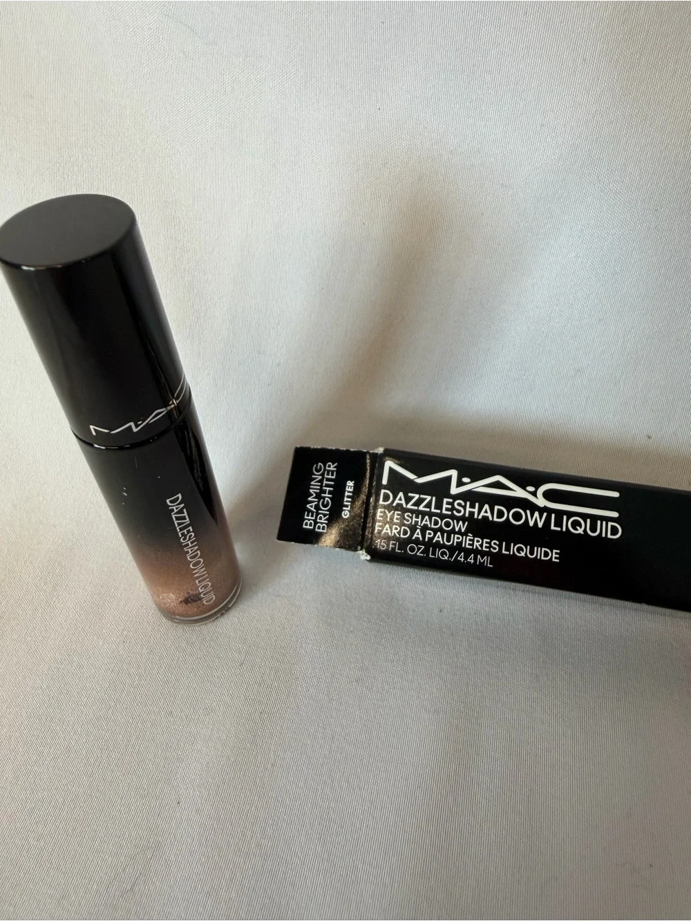 MAC “Beaming Brighter” Dazzleshadow Liquid Eyeshadow - Champagne Bronze